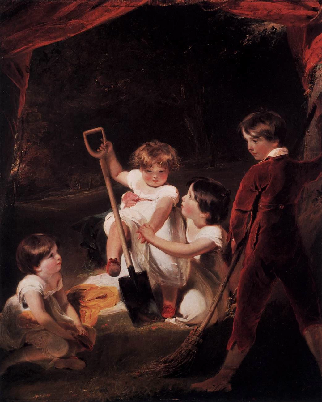 Ritratto dei bambini di Argerstein - Gemäldegalerie der Staatlichen Museen zu Berlin
